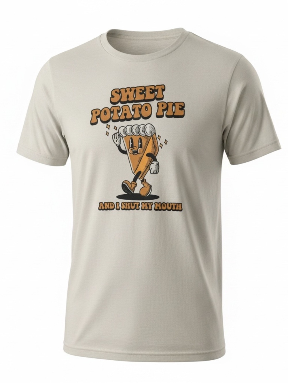 Graphic Sweet Potato Pie Tee - Cream